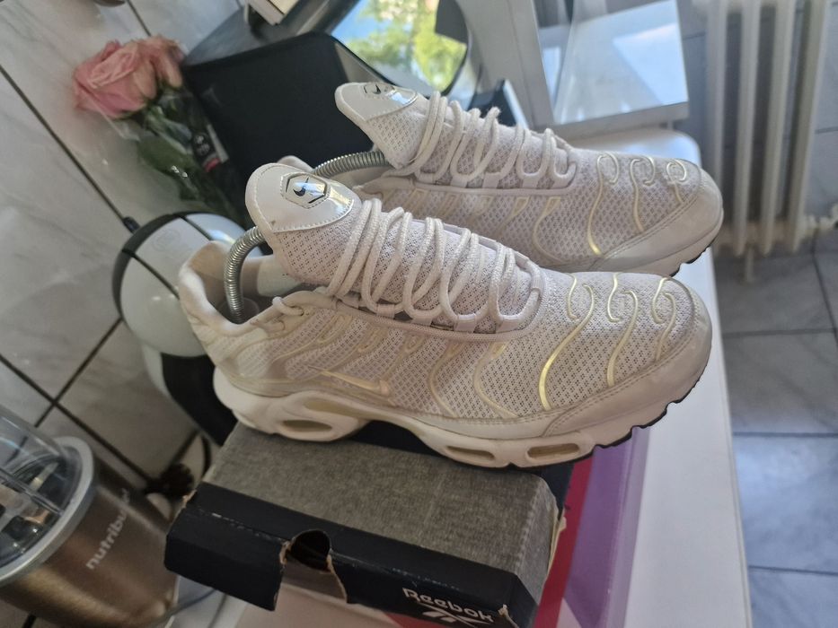 Nike Tn white metalic originali