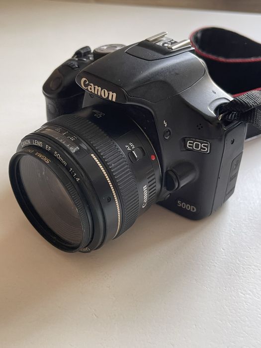 Canon 500d 50 mm 1. 4