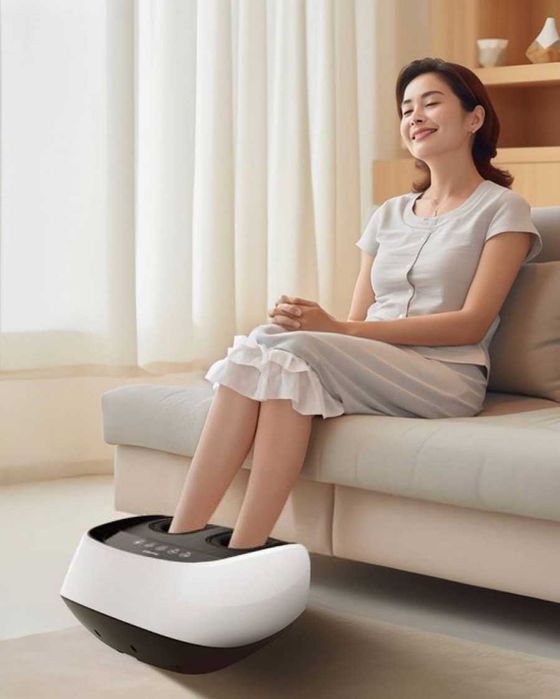 Массажер для ног с подогревом Xiaomi JeeBack Foot Machine X3 (черный)