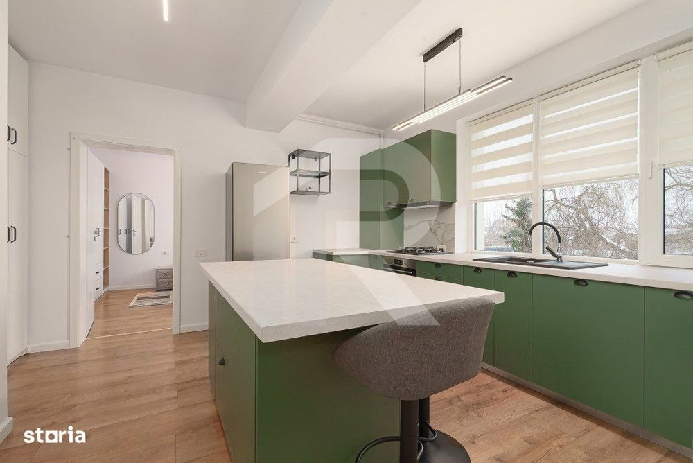 Apartament 2 camere mobilat-utilat prima inchiriere Calea Bucuresti-Li