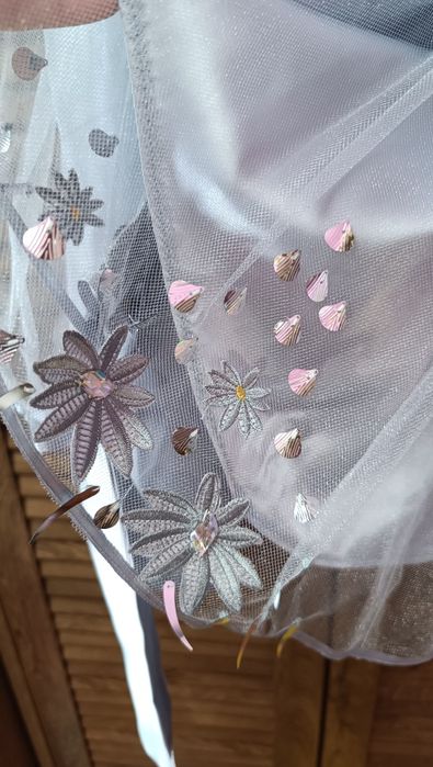 Rochiță de seara lucrata manual noua