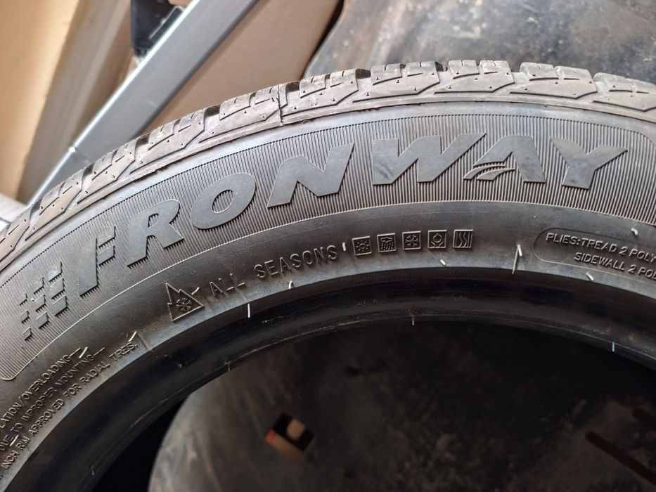 Set 2 anvelope all season FRONWAY 225/55R17, an 2025, fără uzură!!
