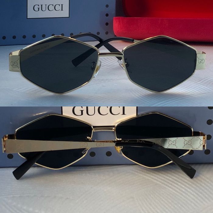 Дамски слънчеви очила ромб 3 цвята черни сребърни златни