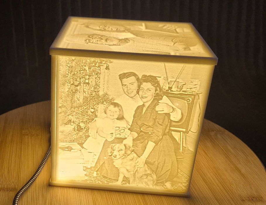 Light box lumina/lampa de veghe cu 5 poze