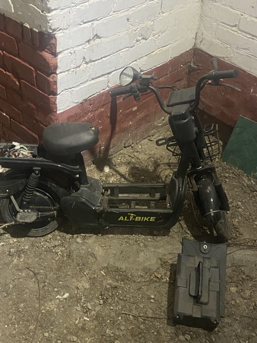 электро скутер на ходу астана