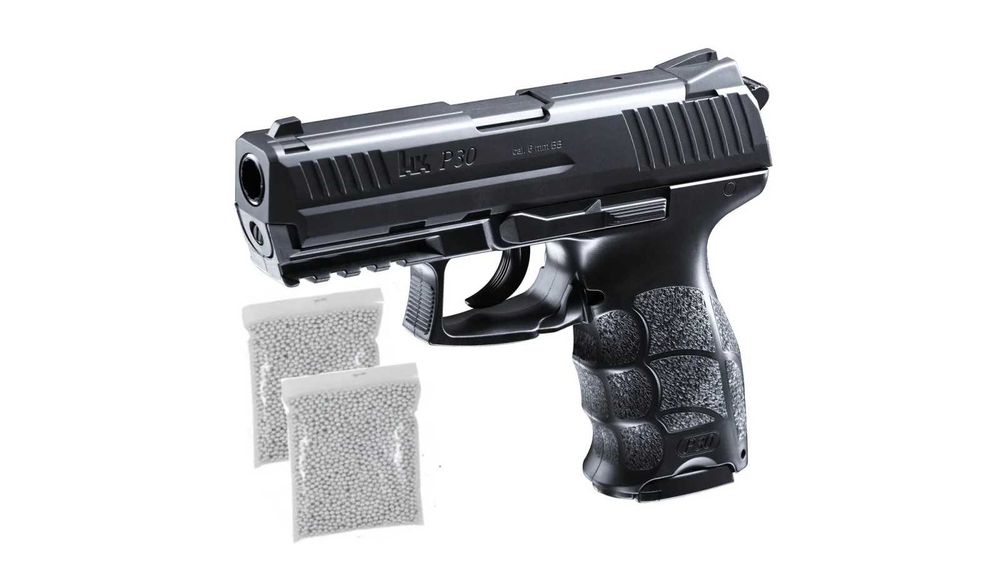 Pistol airsoft Heckler & Koch P30 Spring + 1000 Bile