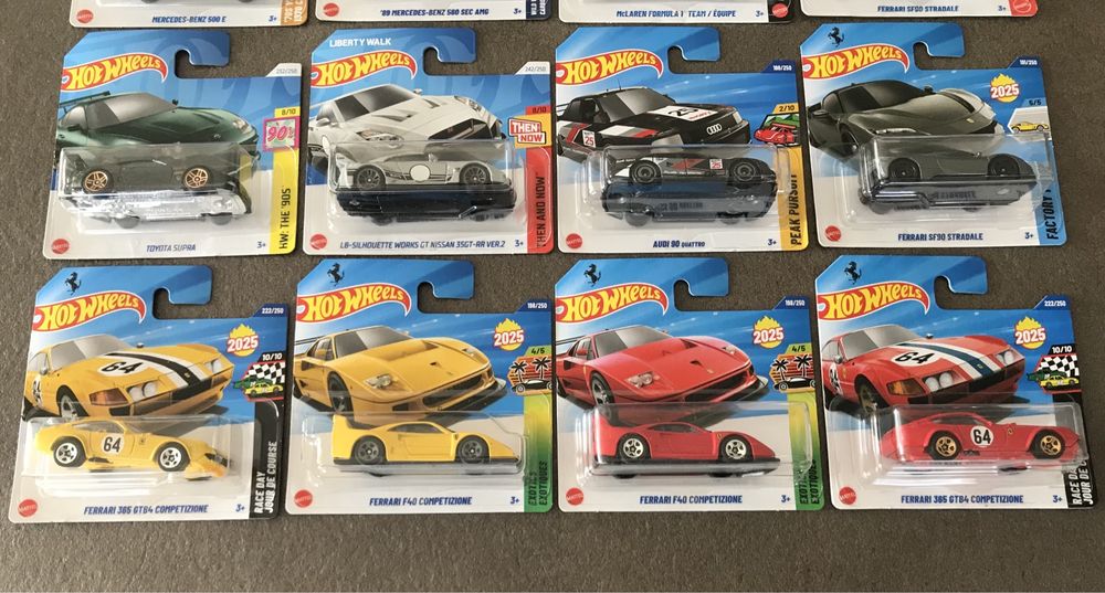 Hot wheels Ferrari Porshe Bmw Audi Mercedes toyota hotwheels колички