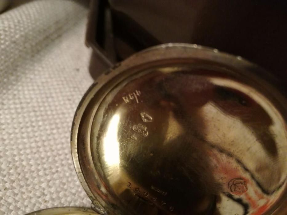 Швейцарски сребърен часовник Ancre Ligne Droit