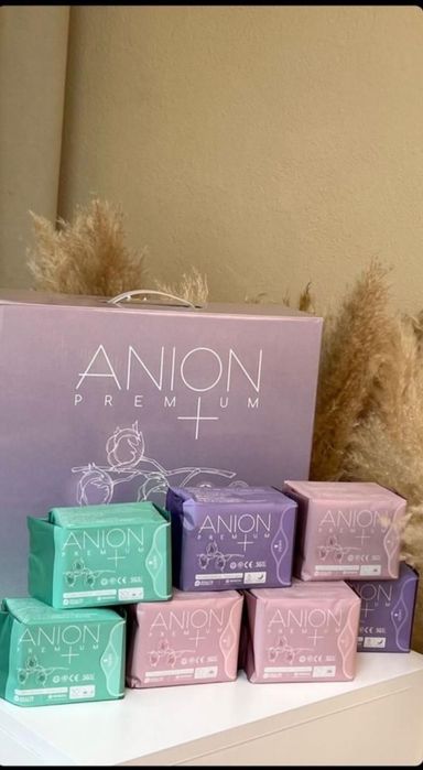 Ультратонкие анионовые лечебные прокладки Anion+ от Whieda (Виеда)