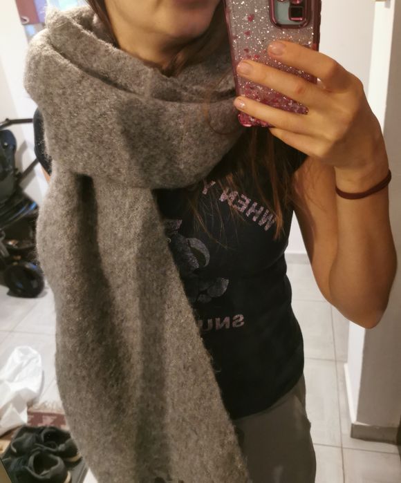 Fular gros, pufos Zara