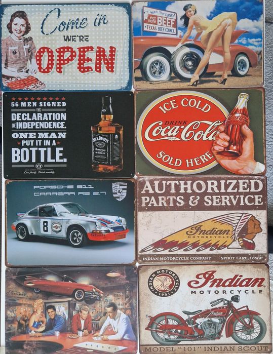 Метални   табели