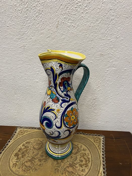 Голяма италианска порцеланова ваза