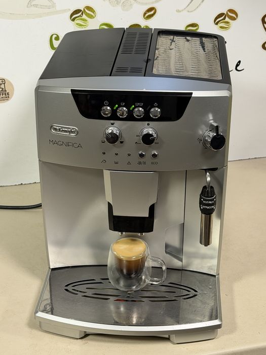 Кафемашина кафе автомат delonghi magnifica с гаранция
