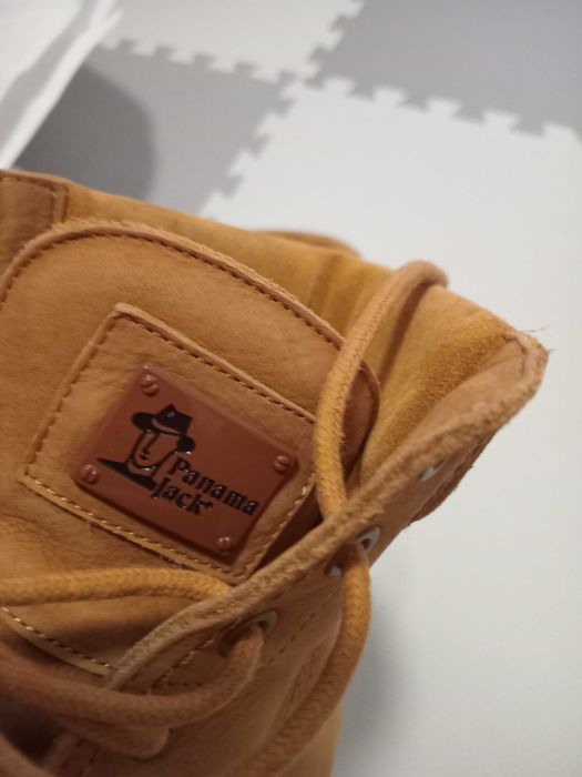 Ghete dama Panama Jack din piele naturala noi