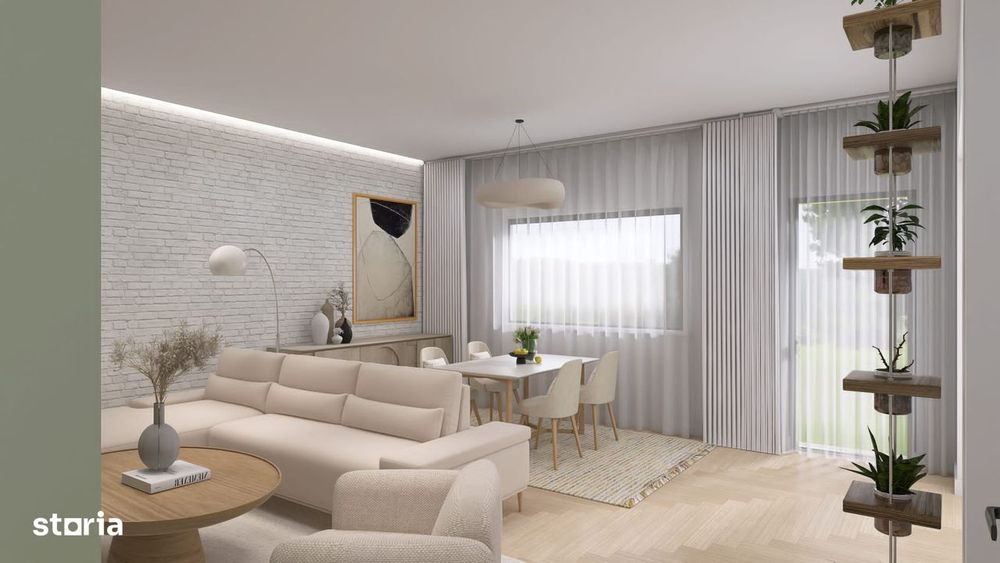 Zona str. Victoriei (str. Crizantemelor) = case tip duplex P+E