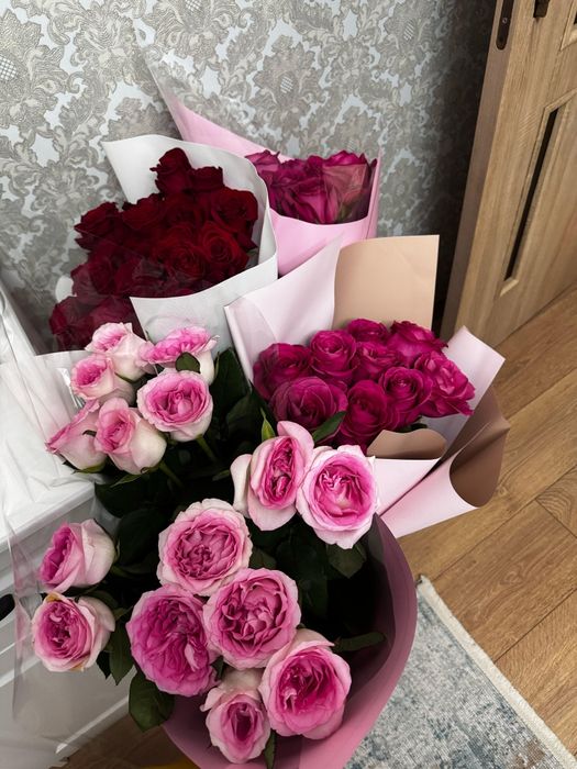 Цветы город Алматы!свежие