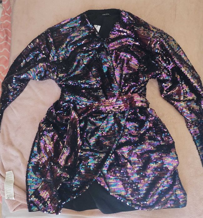 Карен Милен (Karen Millan) рокля с пайети и колан