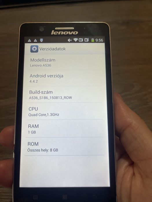 Lenovo A536 mobil
