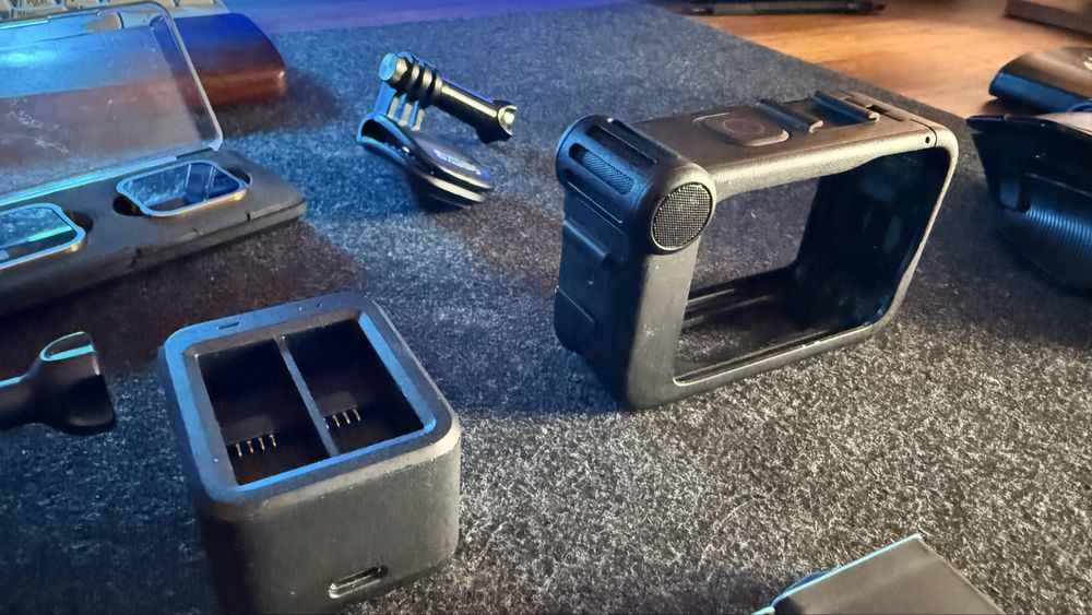 GoPro 10 Black / Media Mod + 4 baterii + ND PolarPro