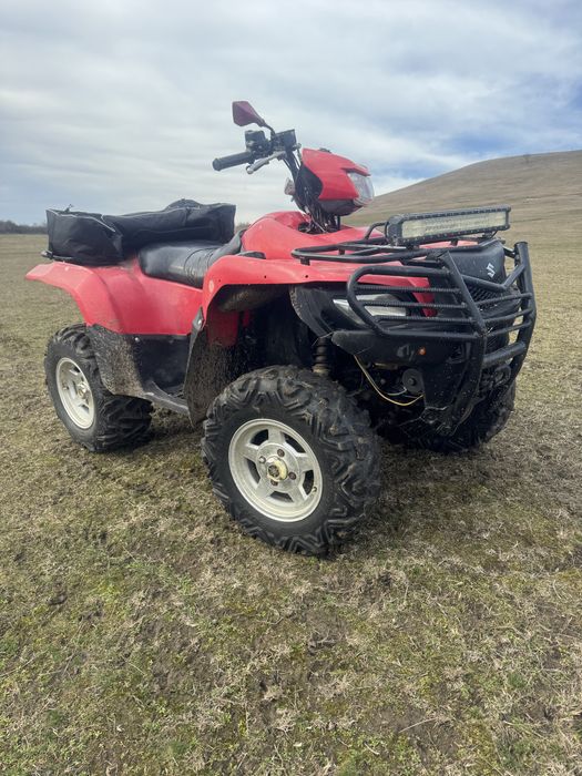 Atv suzuki king quad 750 schimb cu can am