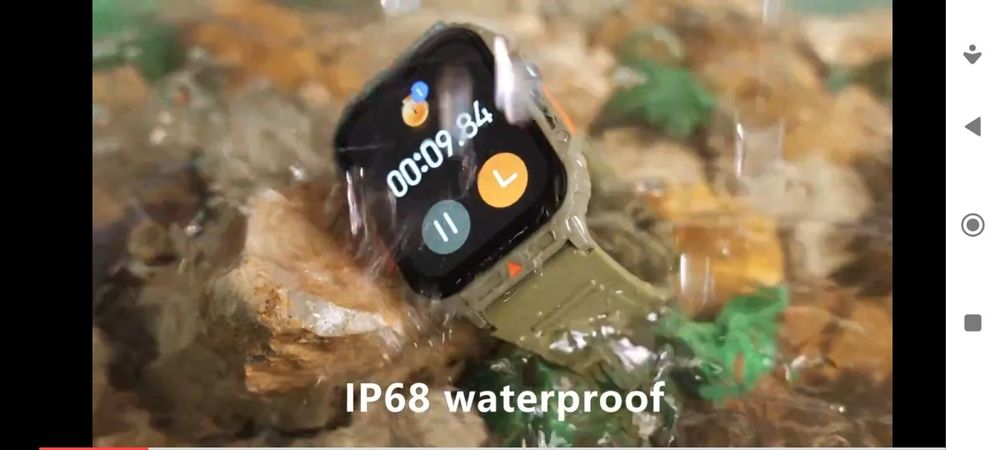 Смарт часовник Противоударен,водоустойчив и тн