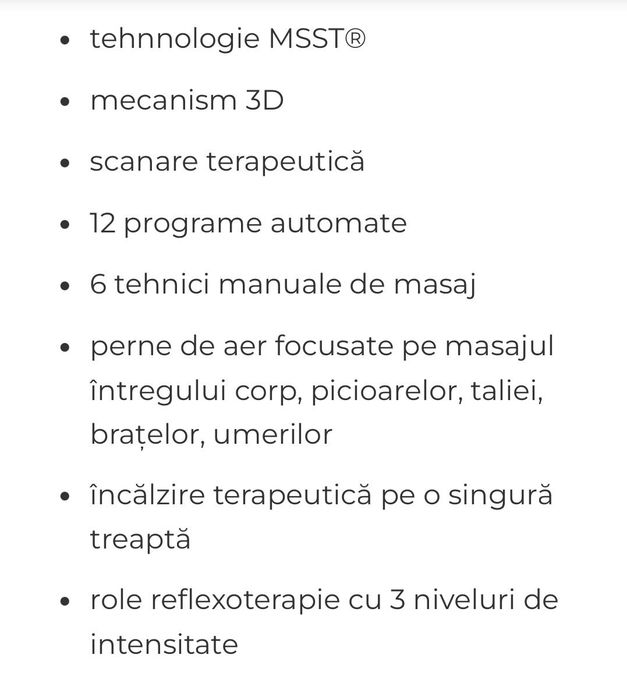 Fotoliu de masaj Masatto Betria Plus