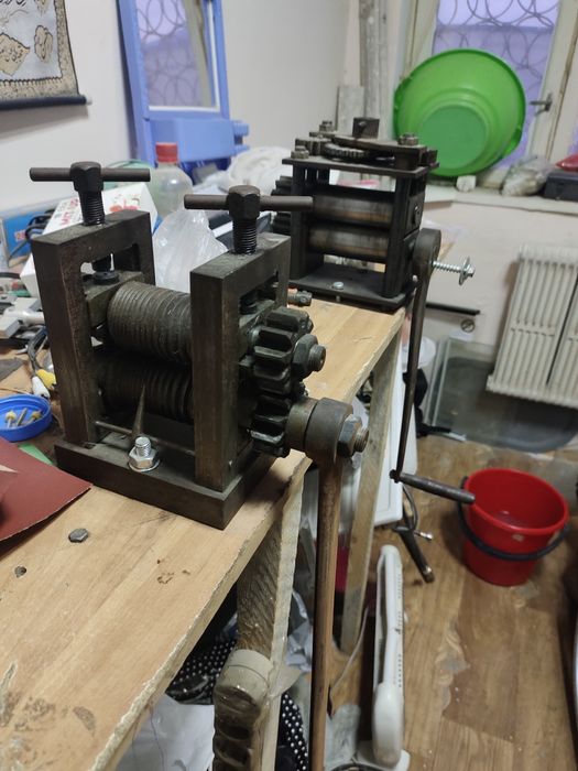 вальцы ручной прокатки