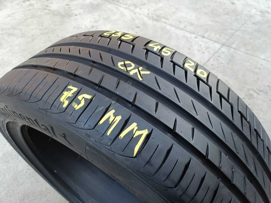 O anvelopa vara 235 45 20 Continental PremiumContact 6 profil de 7,5 mm