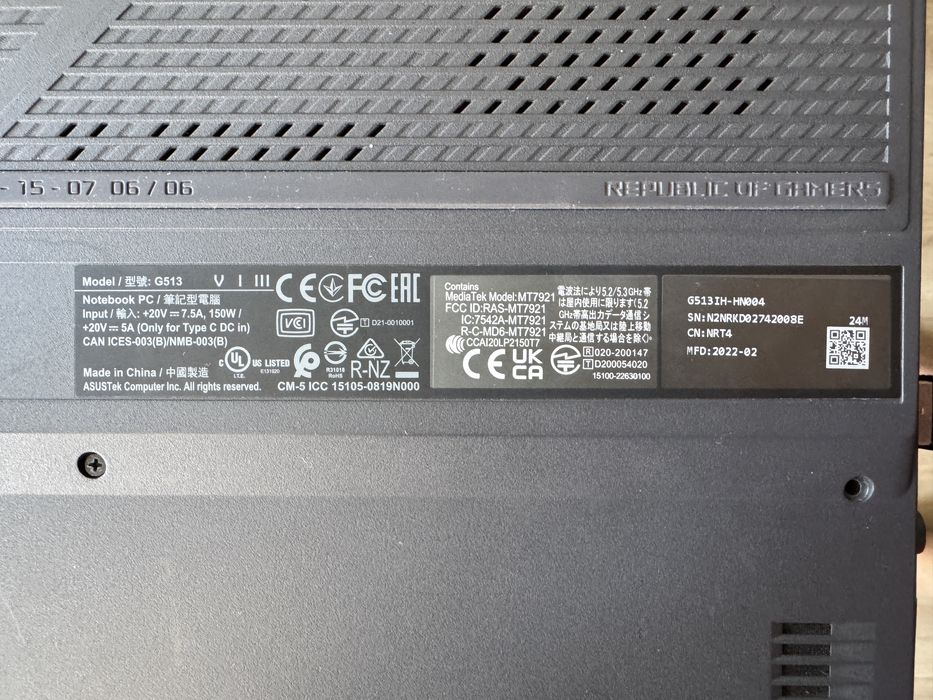Asus rog strix g513