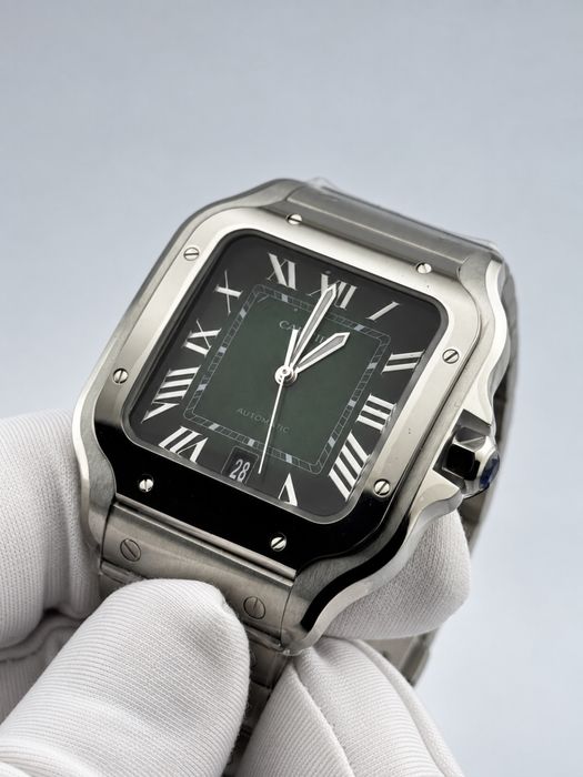 Наручные часы Cartier Santos Green