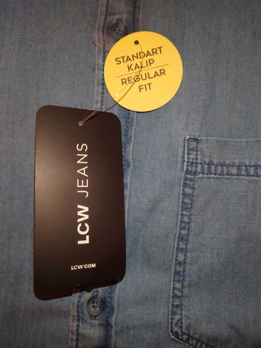 Cămașă albastră blug XL LCW JEANS