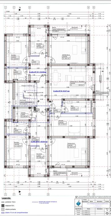 Vând apartamente cu 2 si 3  camere proprietar