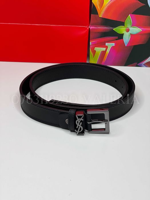 Curea Y4ves Sa7int La7uren7t - catarama neagra lucioasa