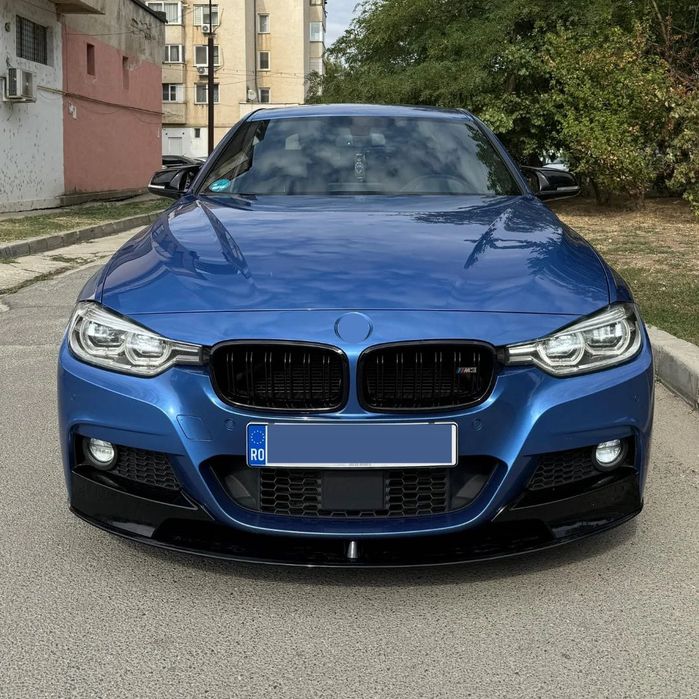 Lip prelungire bara fata M-Performance compatibil cu BMW Seria 3 F30 F31(2012-2018) negru lucios