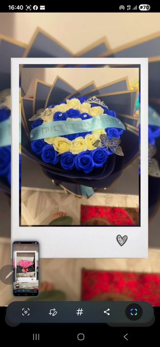 Buchete trandafiri de sapun parfumati