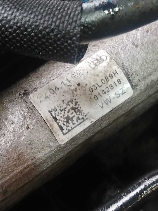 rampa injectoare cay 1.6 tdi audi a3 8p vw golf 6 touran 1t3 polo 6r seat ibiza 5 skoda superb 2 03l089h