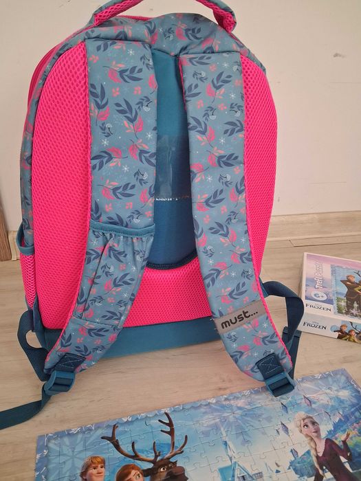 Rucsac Elsa Frozen mare pentru scoala