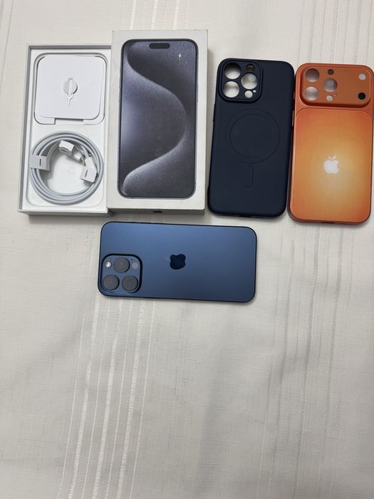 iphone 15 Pro Max blue