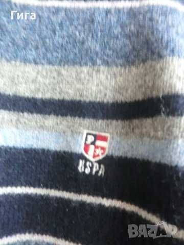 USPA US Polo Мъжки пуловер 100% агнешка вълна Размер M