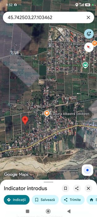 Teren Unirea Odobești