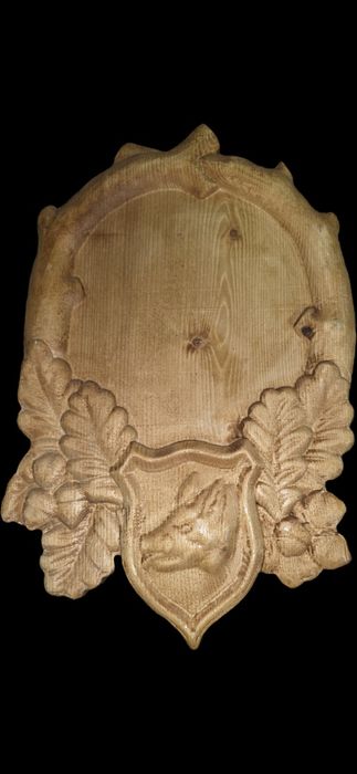 Поставка за ловни трофеи 18×20см.