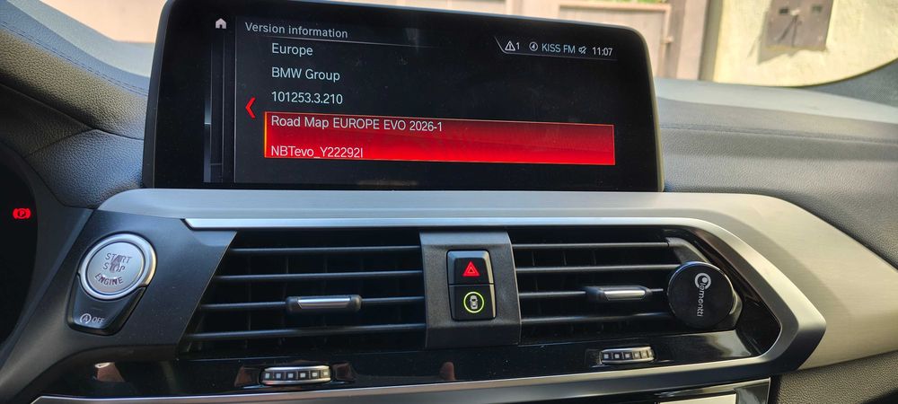 Apple Carplay NBT EVO  iDrive 5/6 BMW F15 F16 F30 G01 G02 G30 G31 G11 G12 G11 G12 anulare COMPONENT PROTECTION update harti BMW ROAD MAP EUROPE EVO