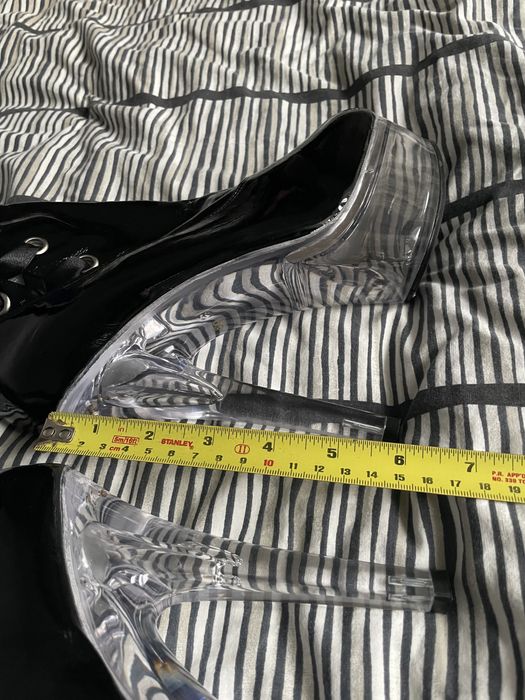 Cizme Peste Genunchi PVC  41