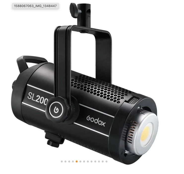Godox SL-200W II Lampa LED Video 5600K Montura Bowens