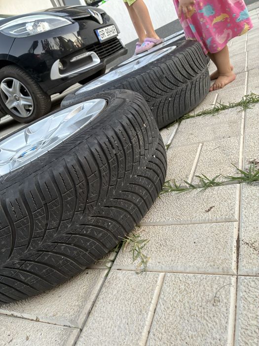 Jante cu anvelope all season bmw 195/55/16