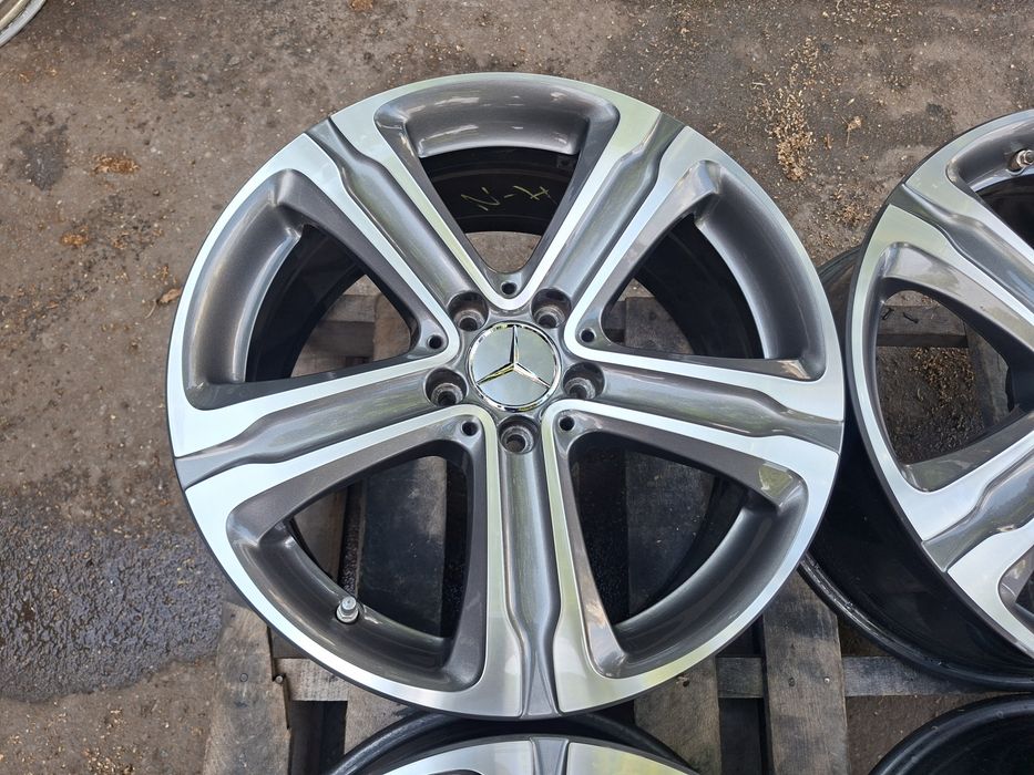Като нови 18" 5Х112мм Мерцедес Оригинални Алуминиеви джанти, 5x112mm Mercedes-Benz