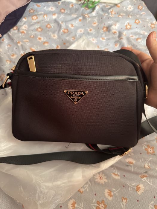 Кросс боди прада через плечо