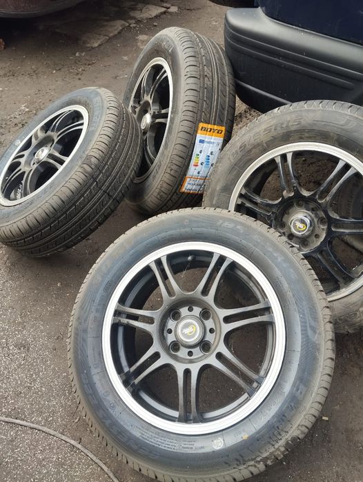 Диски с резиной  четыре штуки