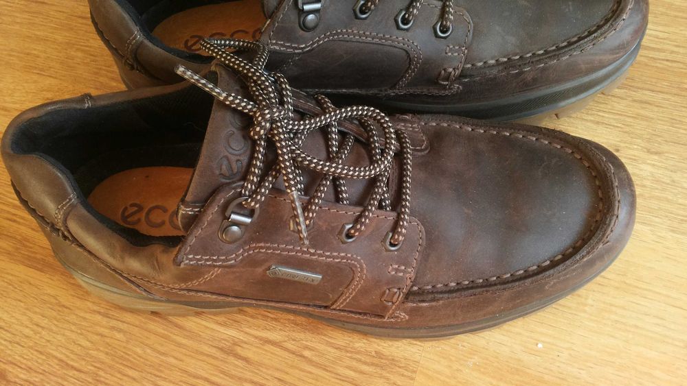 ECCO RUGGED TRACK GORE-TEX Leather Shoes  EUR 42 водонепромокаеми