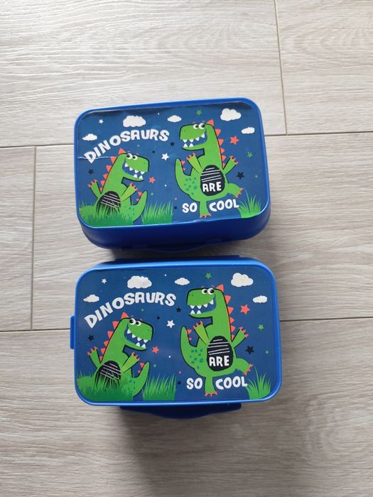 2 Cutii de pachețel pentru grădiniță – Dinozauri